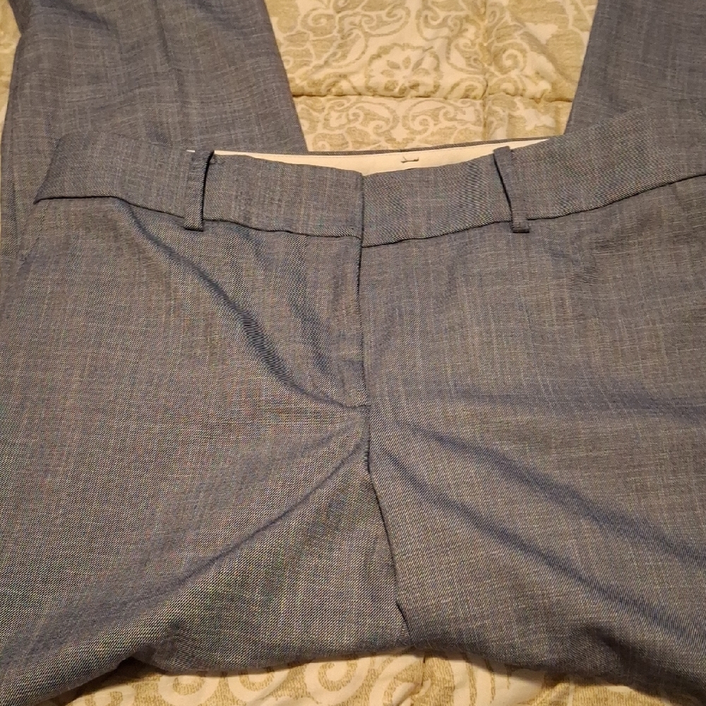 Talbots Linen Blue Women's Trousers